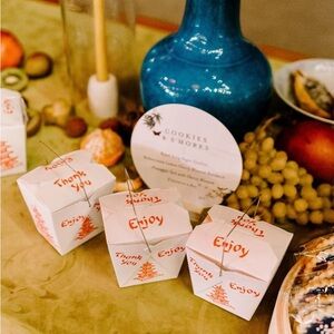 Vintage Design Chinese Takeout Containers